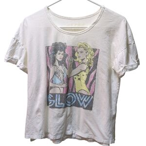 Rare GLOW Gorgeous Ladies Of Wrestling T-shirt, S, Netflix Show, 80s Lightweight